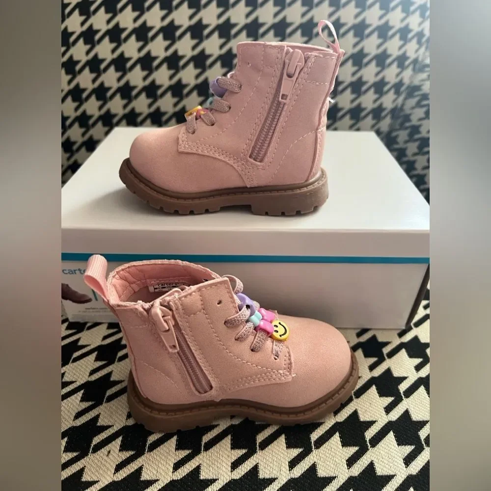 Carter's Beatris Toddler Girls Casual Ankle Boots- Size 4